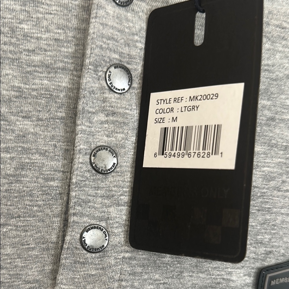 Members Only Gray Men's Polo NWT - Picture 2 of 5